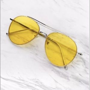 Yellow sunglasses